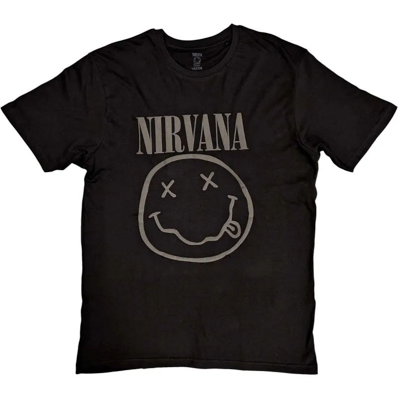 Black Smiley T-shirt sold by Rockabilia