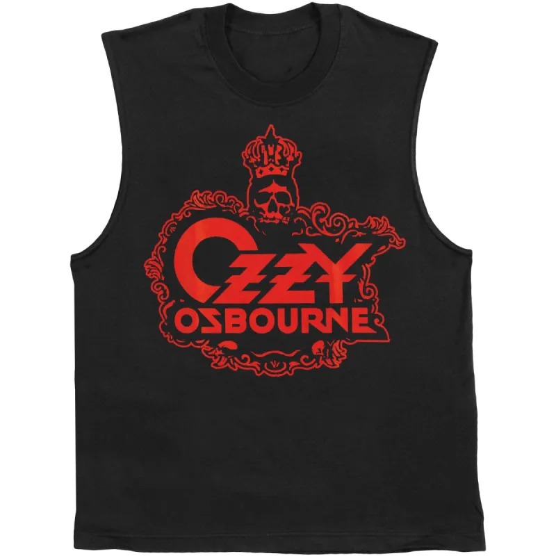 Skull Logo Mens Tank sold by Rockabilia