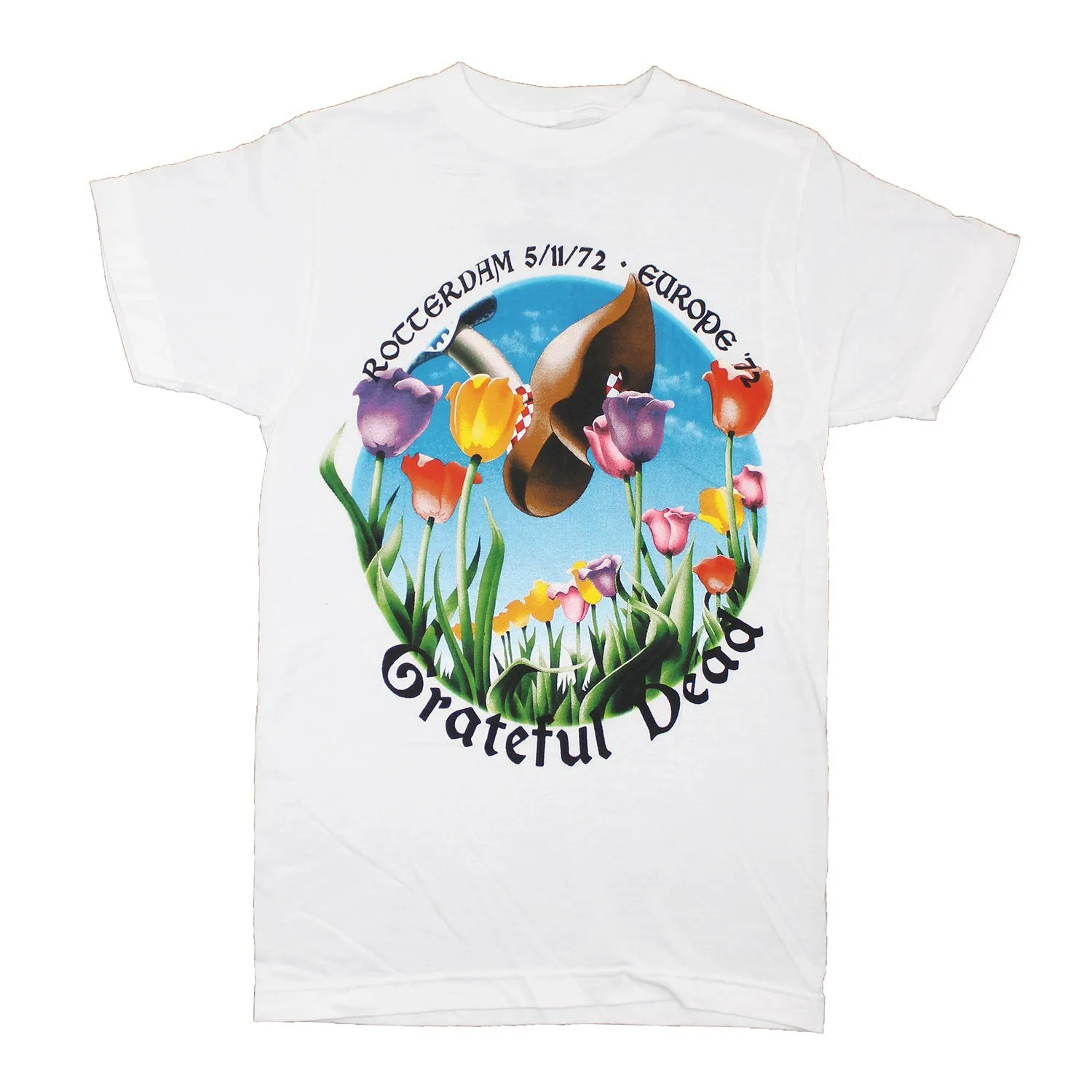 Rotterdam 5/11/72 Europe '72 T-shirt sold by Rockabilia