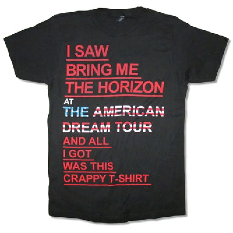 Crappy Tee T-shirt sold by Rockabilia