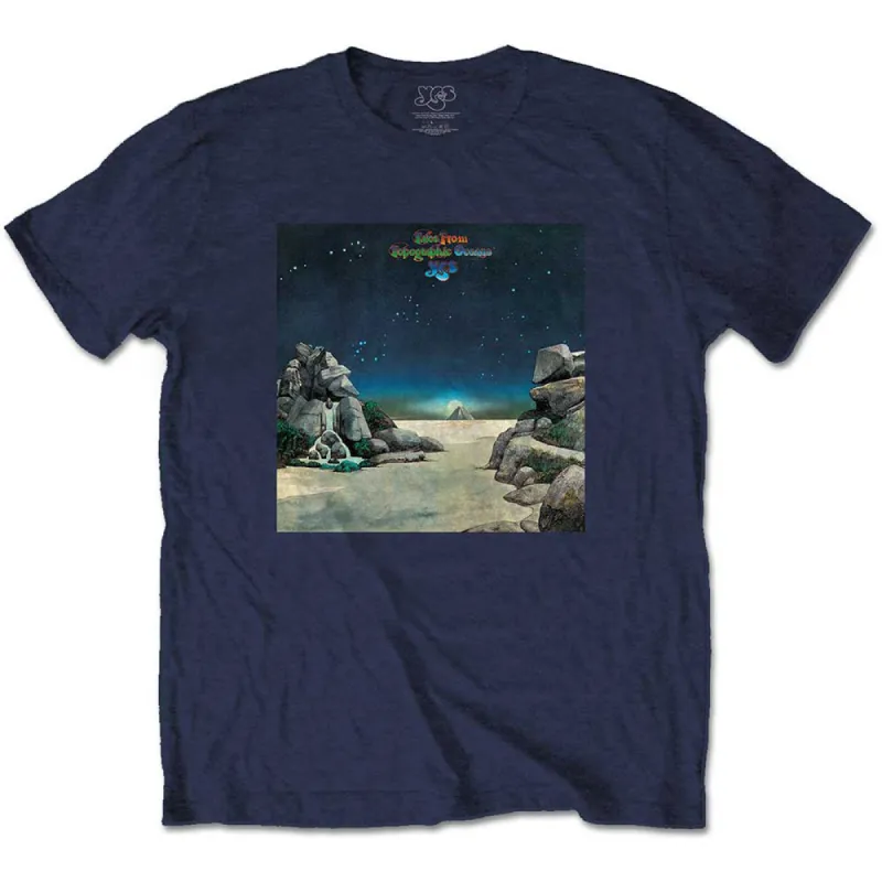 Topographic Oceans T-shirt sold by Rockabilia