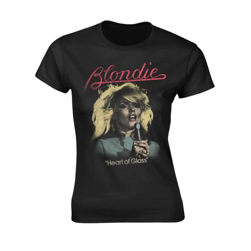 Heart Of Glass Stylistic Womens T-shirt sold by Rockabilia