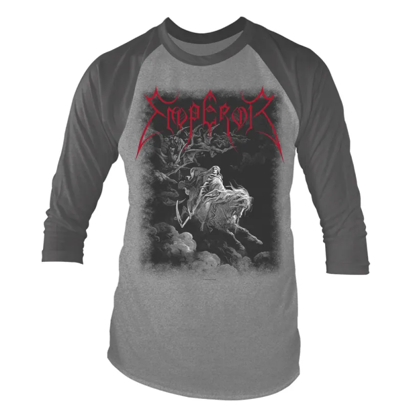 Rider (grey Marl/charcoal) Baseball Jersey sold by Rockabilia