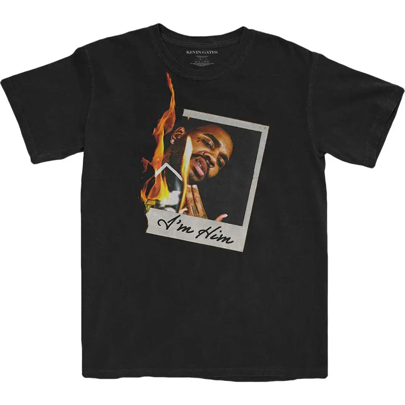 Polaroid Flame Slim Fit T-shirt sold by Rockabilia