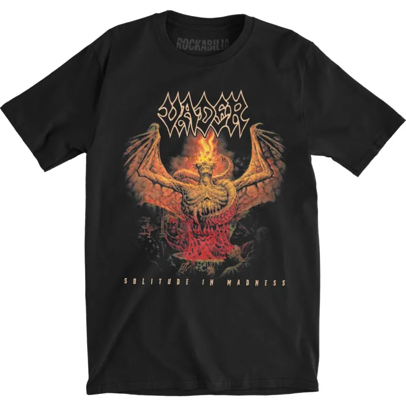 Solitude In Madness Slim Fit T-shirt sold by Rockabilia