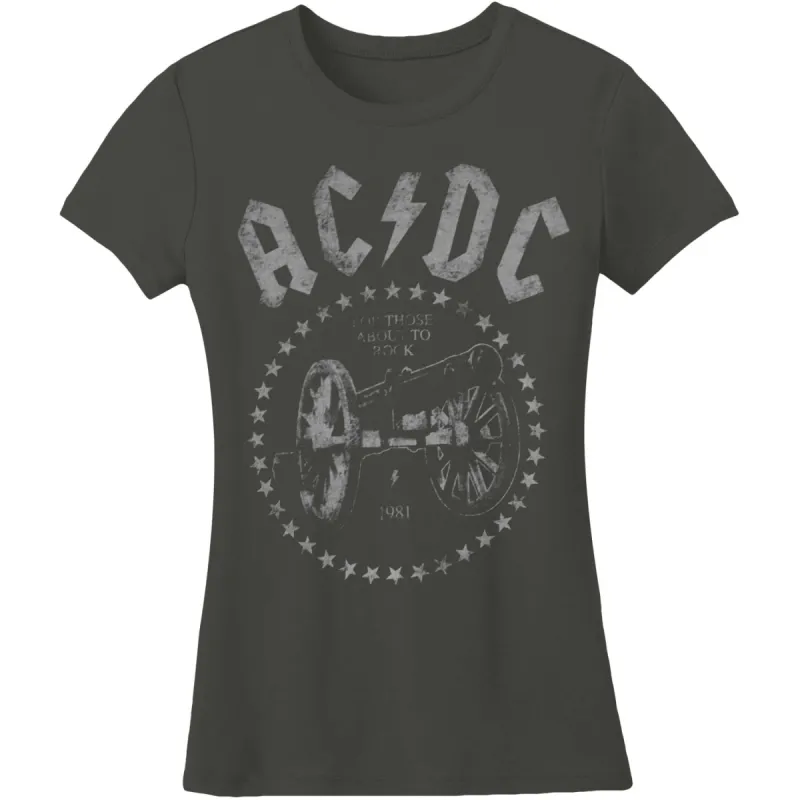 For Those About To Rock/Tour Junior Top sold by Rockabilia