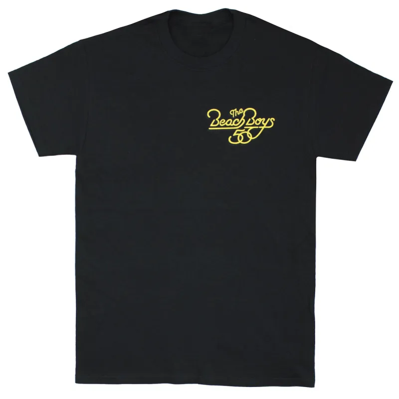 The Beach Boys 50 Tour Cities T-shirt sold by Rockabilia
