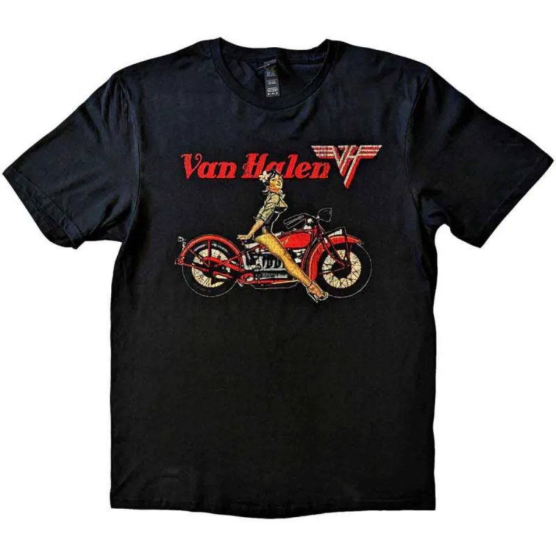 Pin-up Motorcycle T-shirt sold by Rockabilia