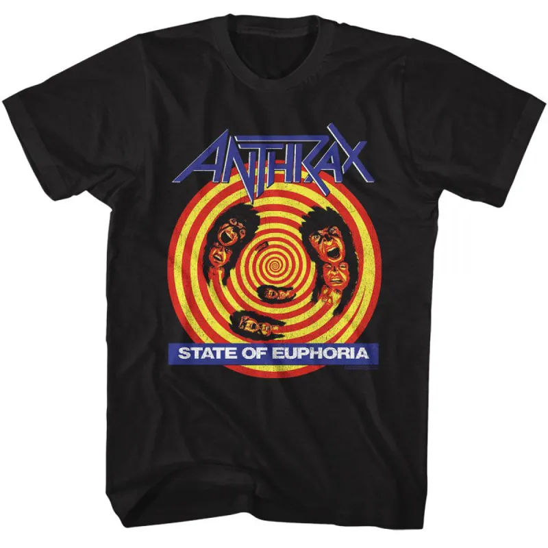 Anthrax State Of Euphoria T-shirt sold by Rockabilia