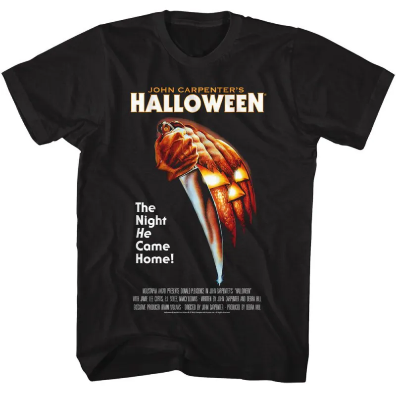 Halloween Movie Poster T-shirt sold by Rockabilia