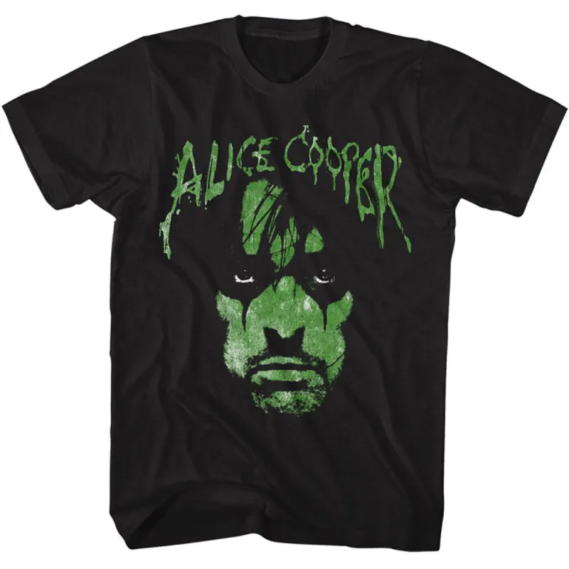 Alice Cooper Alien Face T-shirt sold by Rockabilia