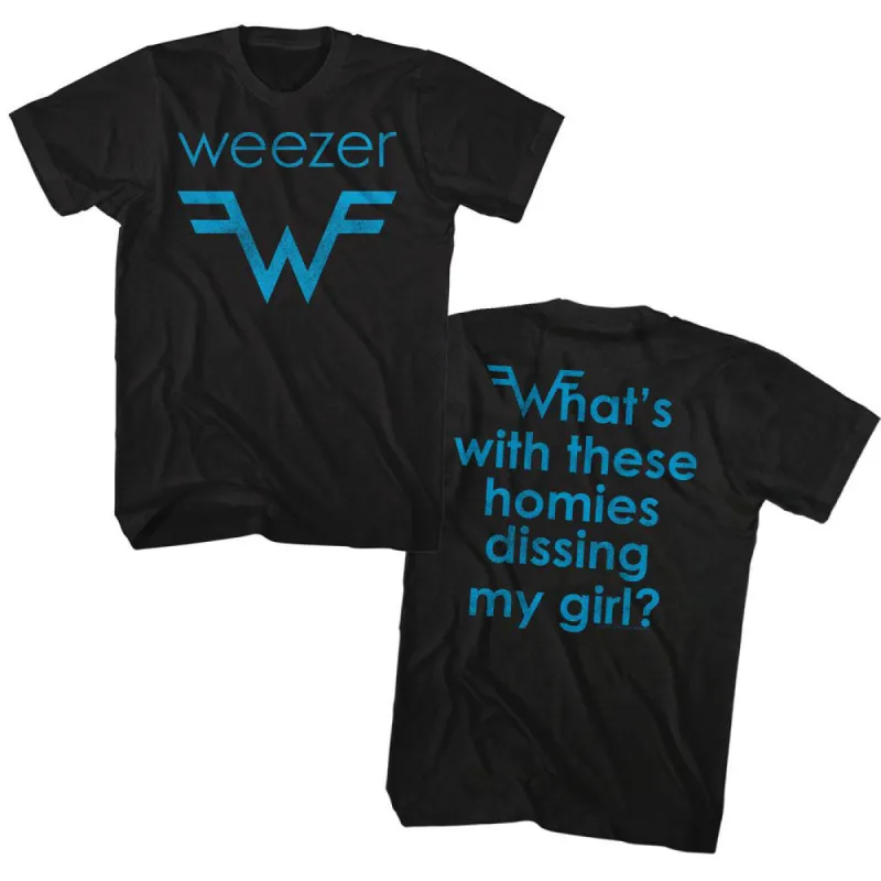 Blu Logo And Lyrics T-shirt sold by Rockabilia