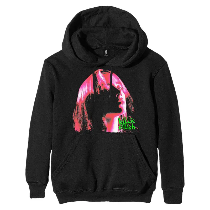 Neon Shadow Pink Hooded Sweatshirt sold by Rockabilia