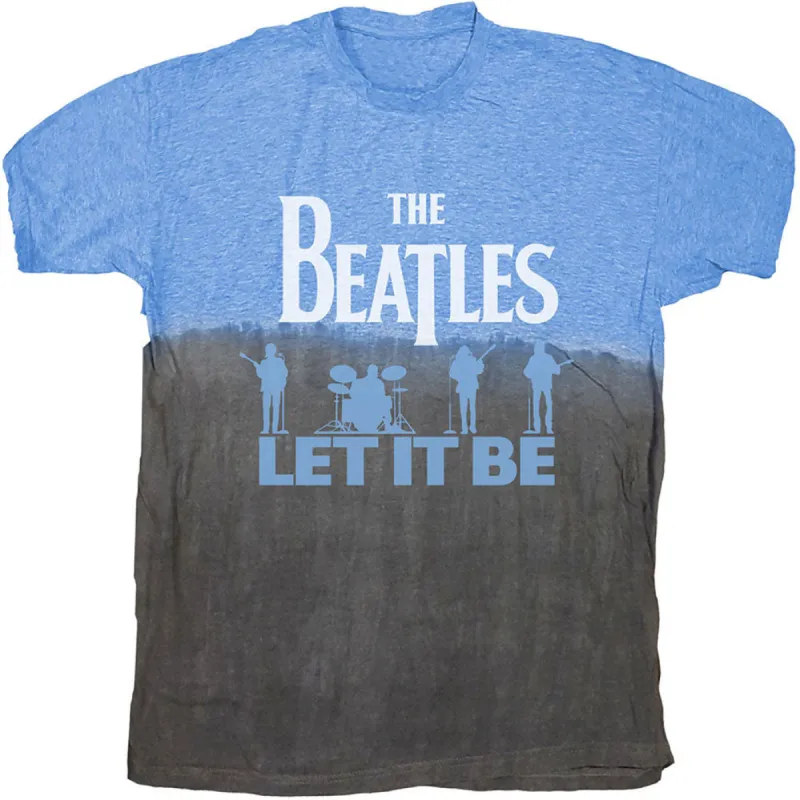 Let It Be Split (Dip-Dye) Tie Dye T-shirt sold by Rockabilia