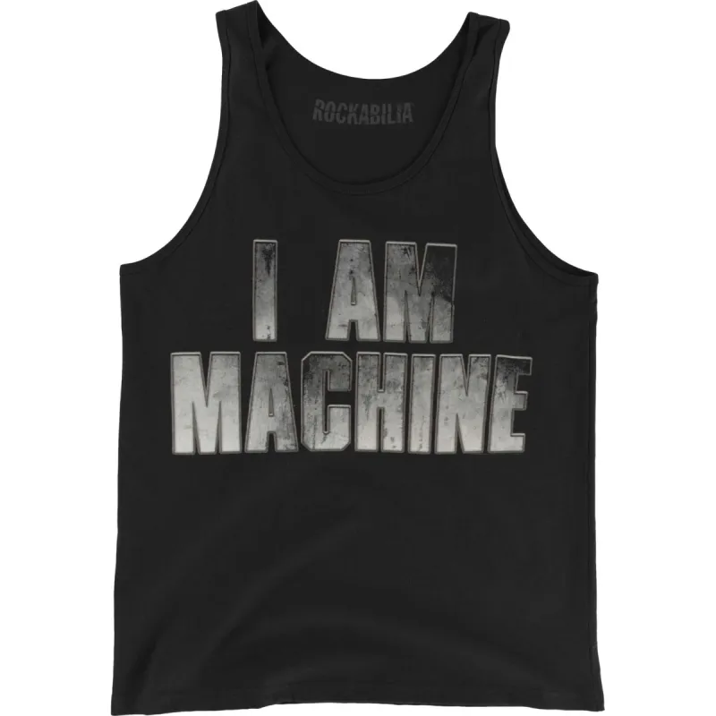 I Am Machine Mens Tank sold by Rockabilia
