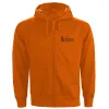 Drop T Logo (Back Print) Zippered Hooded Sweatshirt sold by Rockabilia
