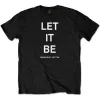Let It Be (Back Print) Slim Fit T-shirt sold by Rockabilia