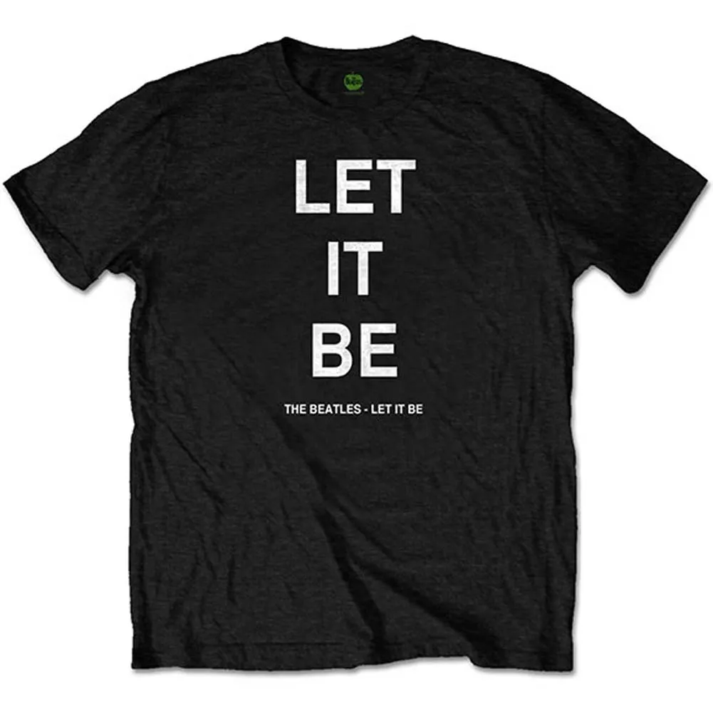 Beatles Let It Be (Back Print) Slim Fit T-shirt sold by Rockabilia