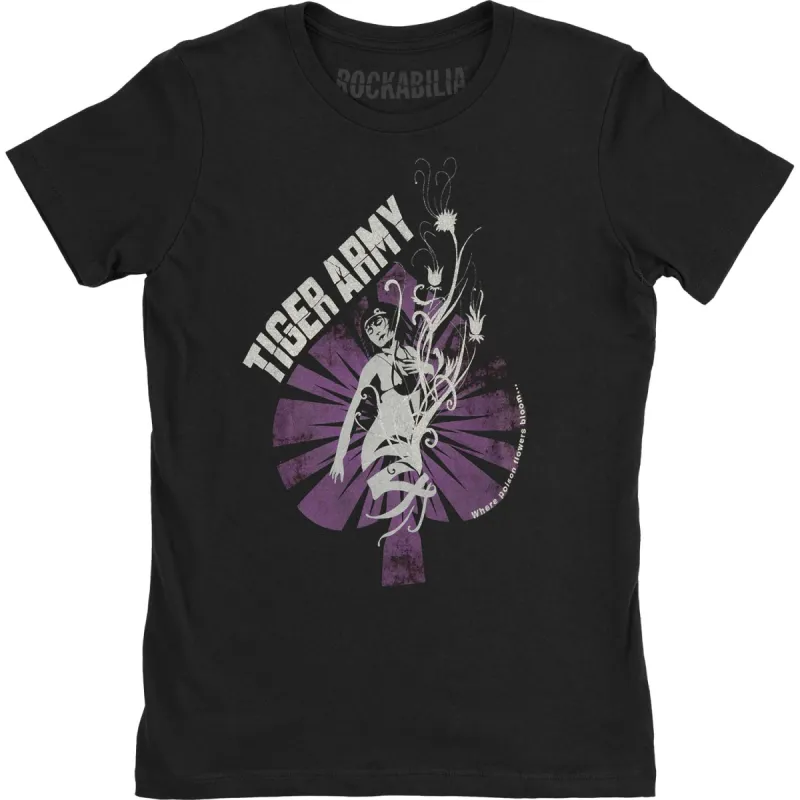 Poison Flowers Junior Top sold by Rockabilia