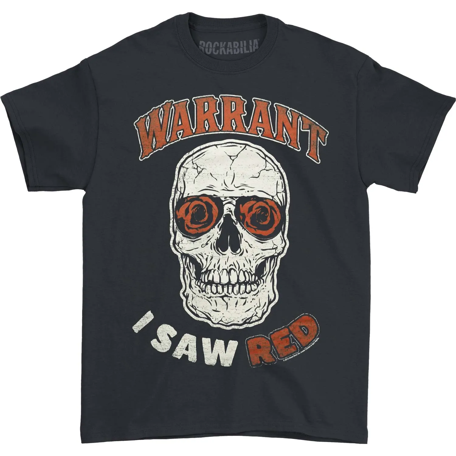 Saw Red T-shirt sold by Rockabilia