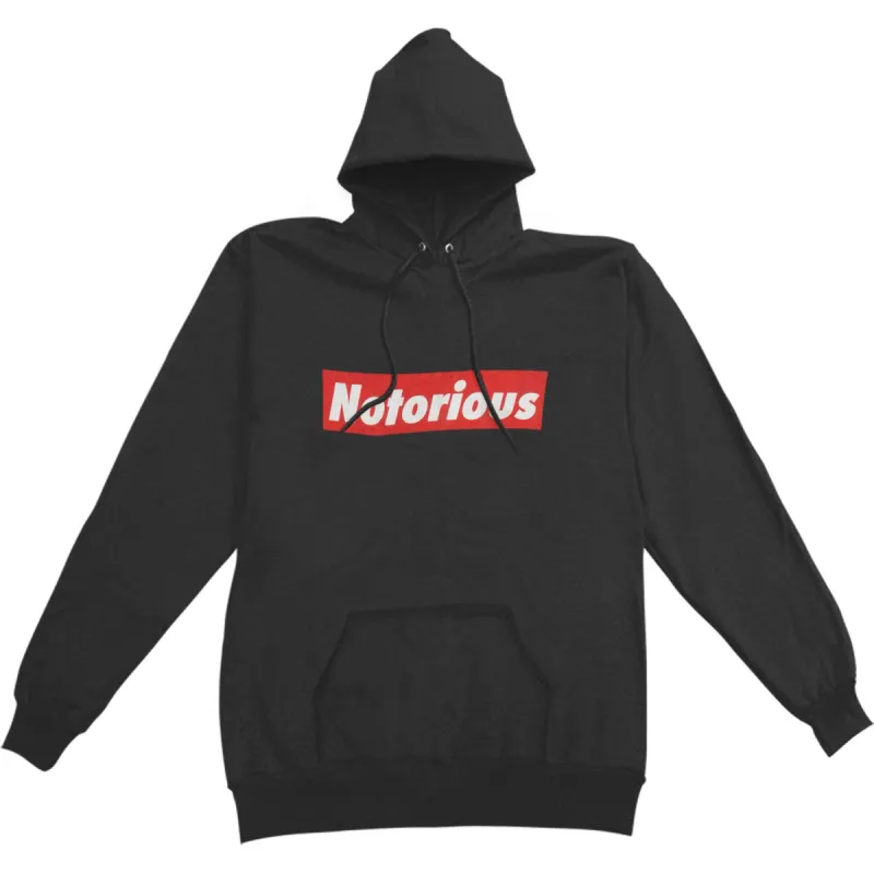 Notorious Logo Hoodie Hooded Sweatshirt sold by Rockabilia