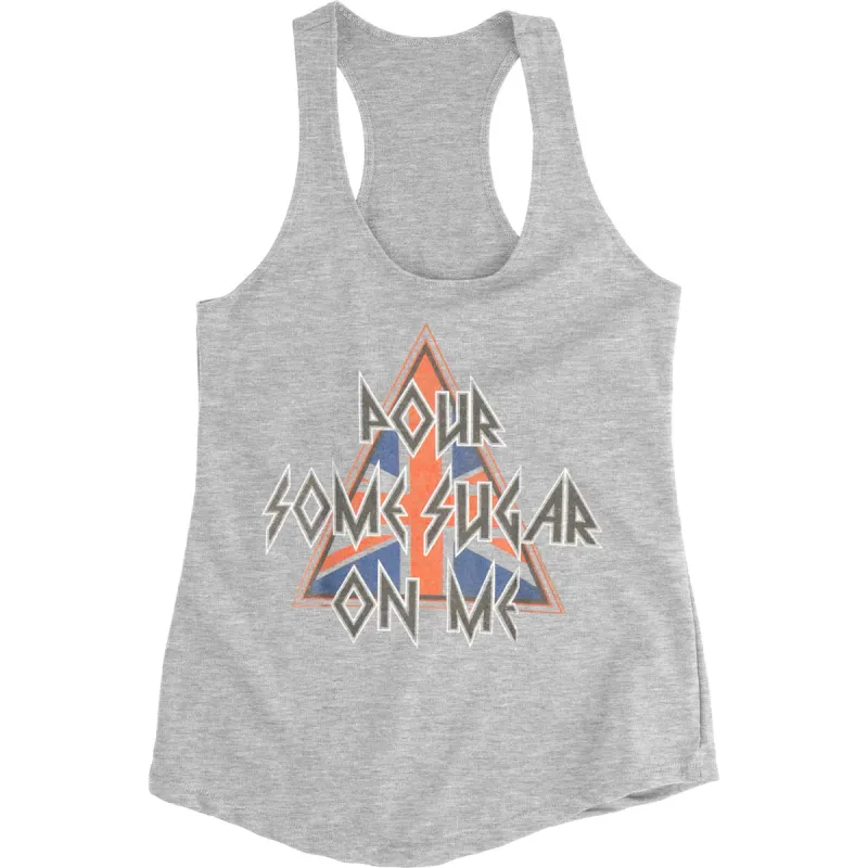 Pour Some Triangle Womens Tank made by Def Leppard