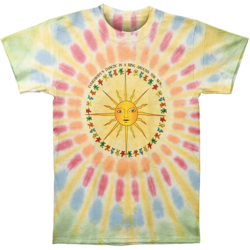 Around The Sun Tie Dye T-shirt sold by Rockabilia