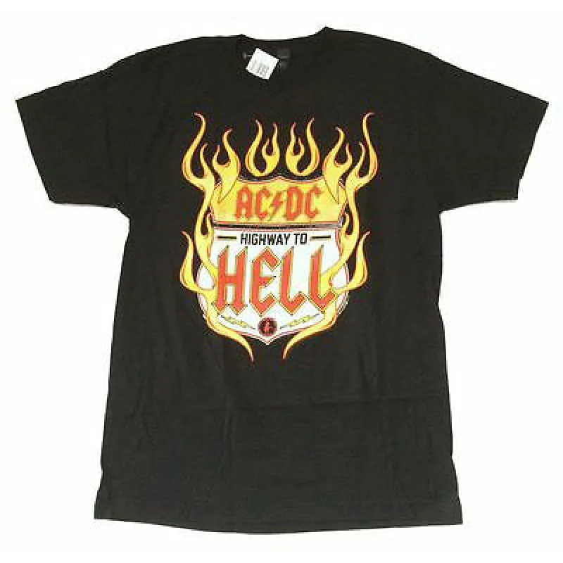 Highway To Hell Sign T-shirt sold by Rockabilia