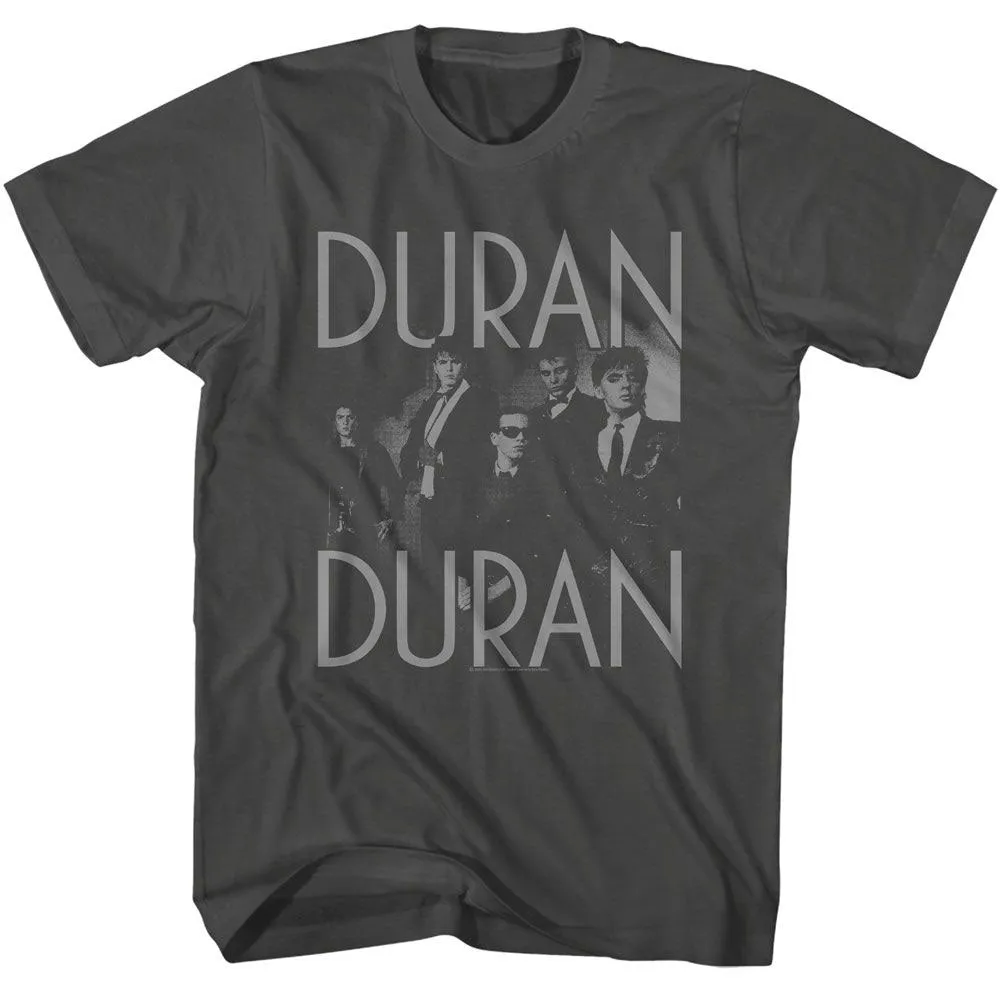 Duran Duran 7 And Trt Photo Monotone T-shirt sold by Rockabilia