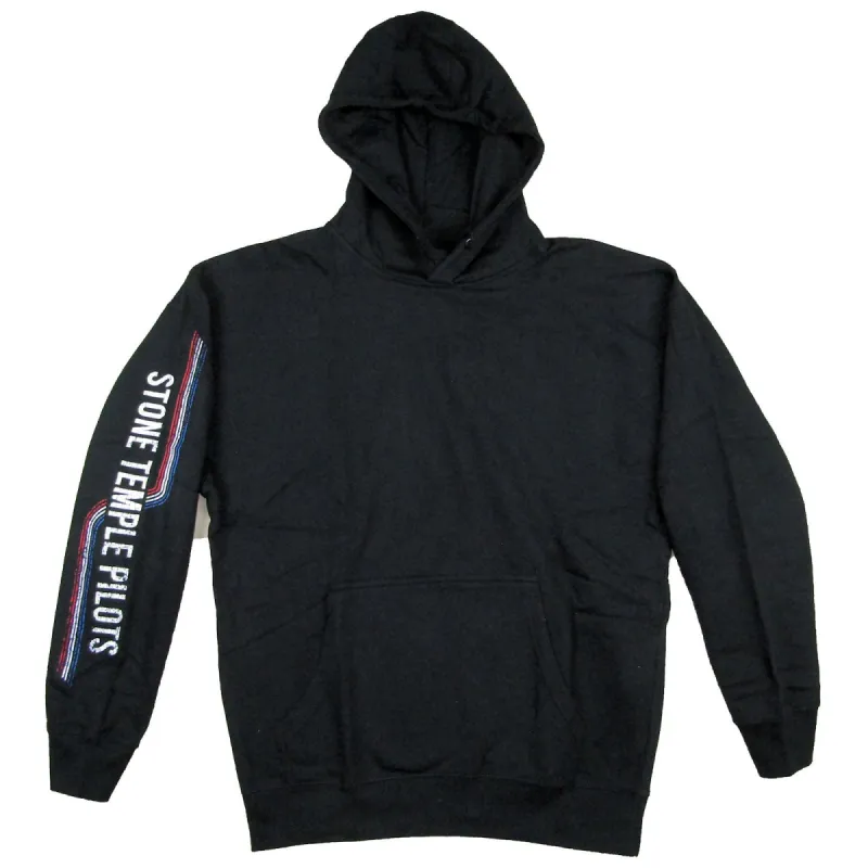 Stripes Pullover Hoodie Hooded Sweatshirt sold by Rockabilia