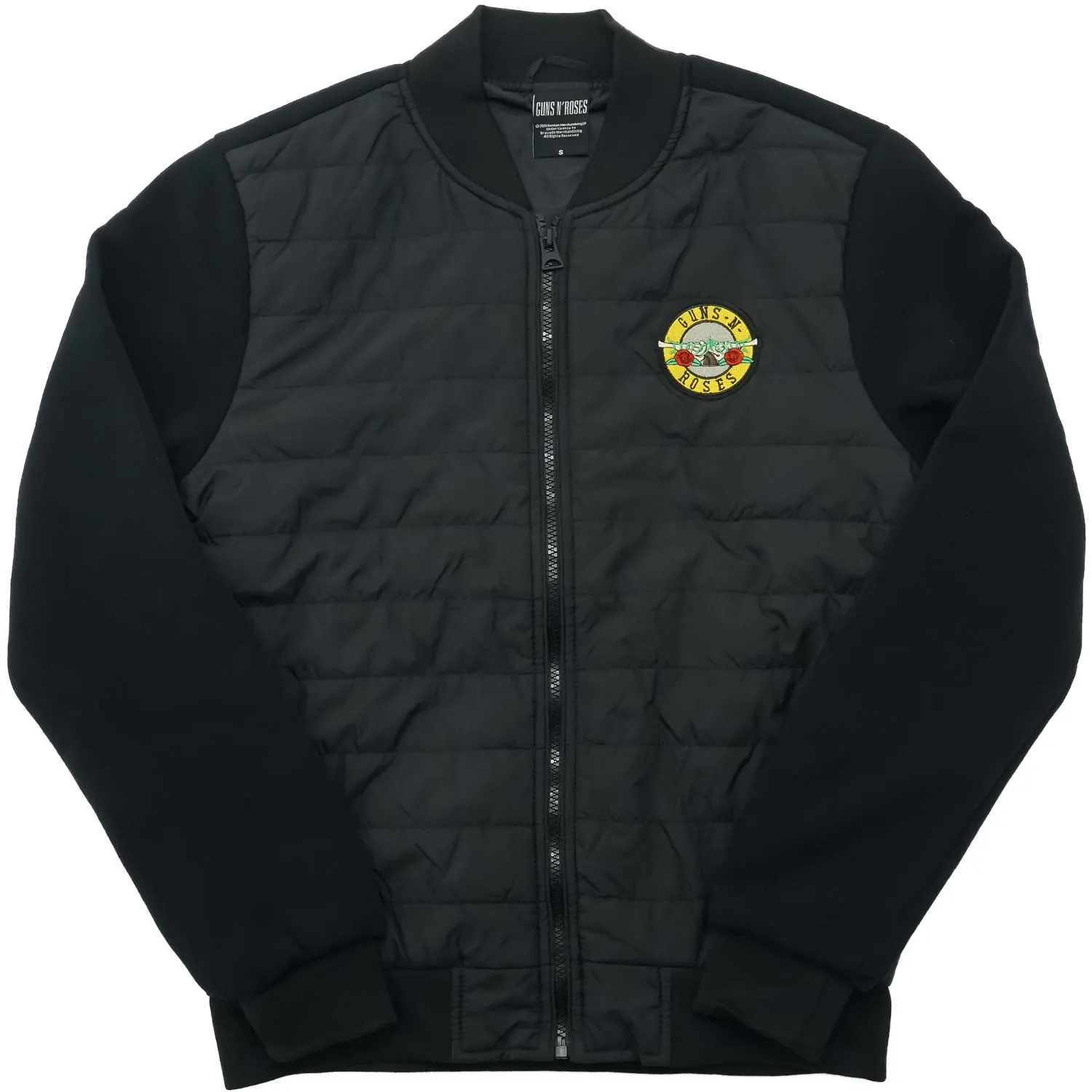 Classic Logo Unisex Quilted Jacket Jacket sold by Rockabilia