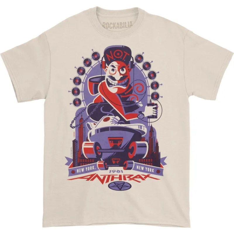 New York, New York by Tom Whalen T-shirt sold by Rockabilia