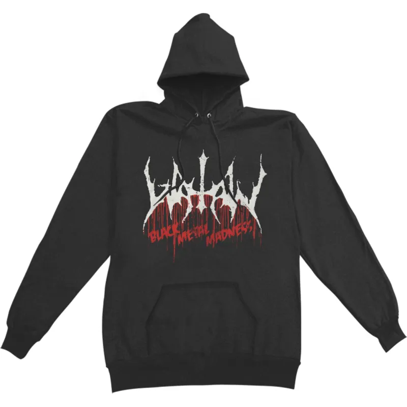 Black Metal Madness Hood Hooded Sweatshirt sold by Rockabilia