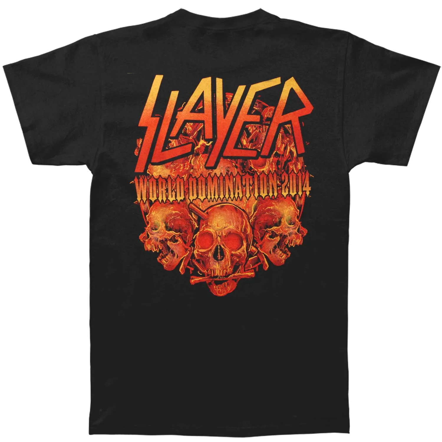 Three Skulls 2014 T-shirt sold by Rockabilia product image thumbnail 2