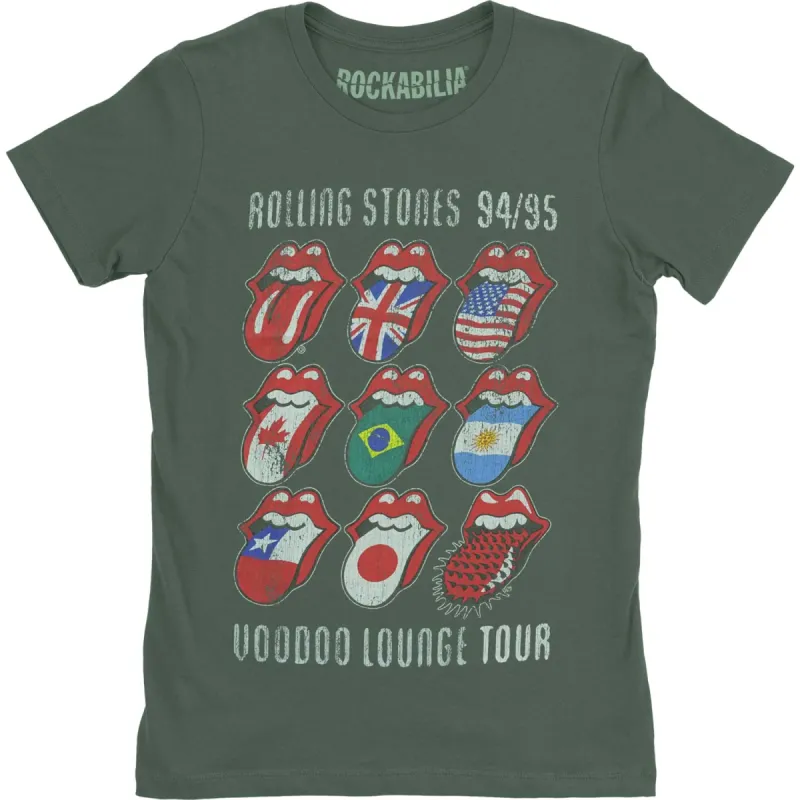 Voodoo Lounge Tongues Junior Top sold by Rockabilia
