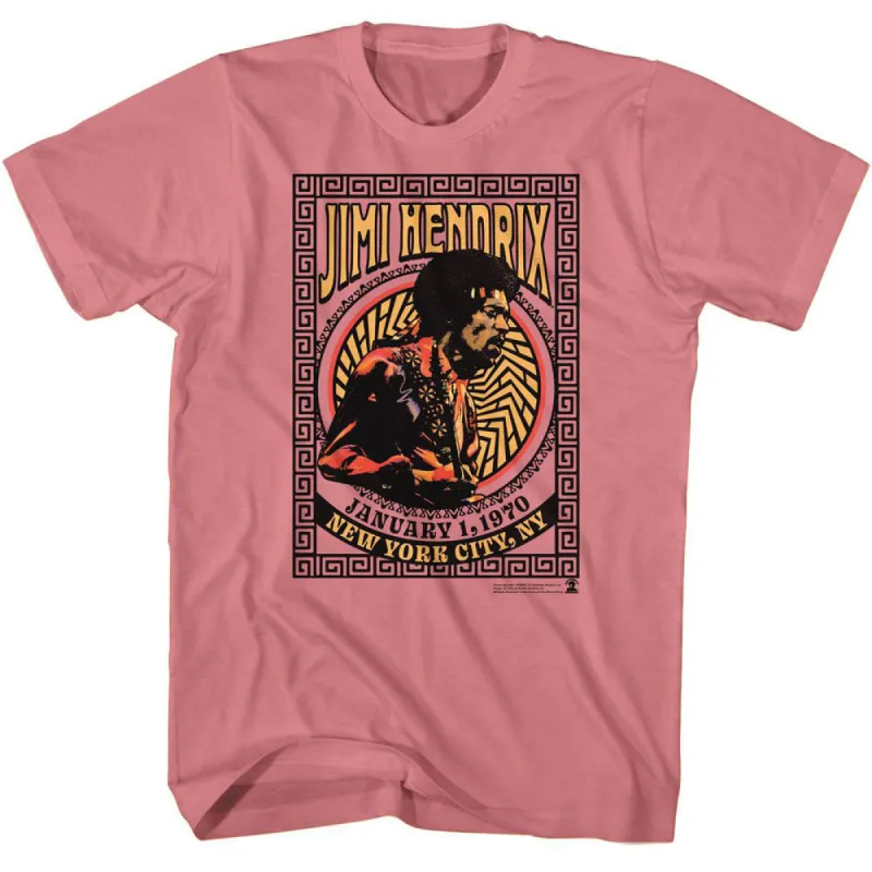 Jimi Hendrix Elaborate Frame T-shirt sold by Rockabilia