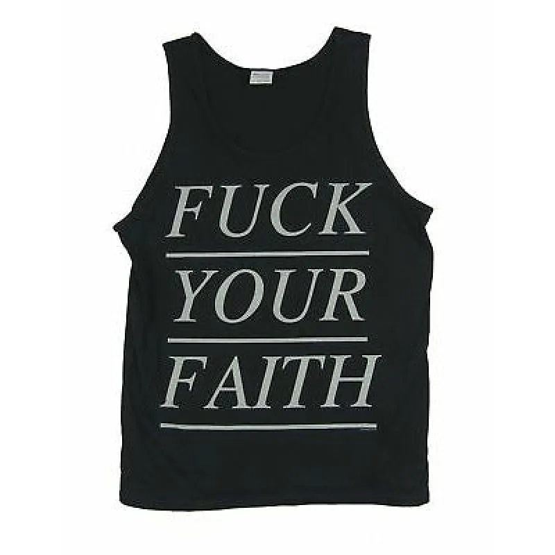 F*ck Your Faith Tank Top Mens Tank made by Rockabilia