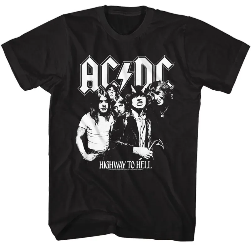 AC/DC Bw Highway Photo T-shirt sold by Rockabilia