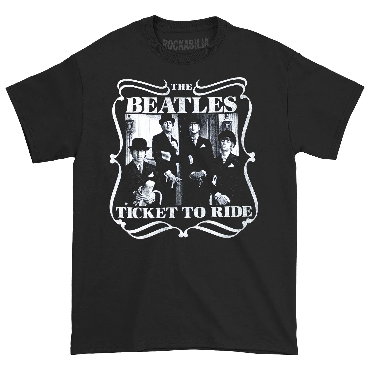 Ticket To Ride T-shirt sold by Rockabilia