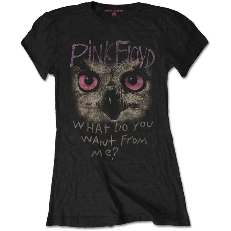 Owl - WDYWFM? Ladies Tee Junior Top sold by Rockabilia