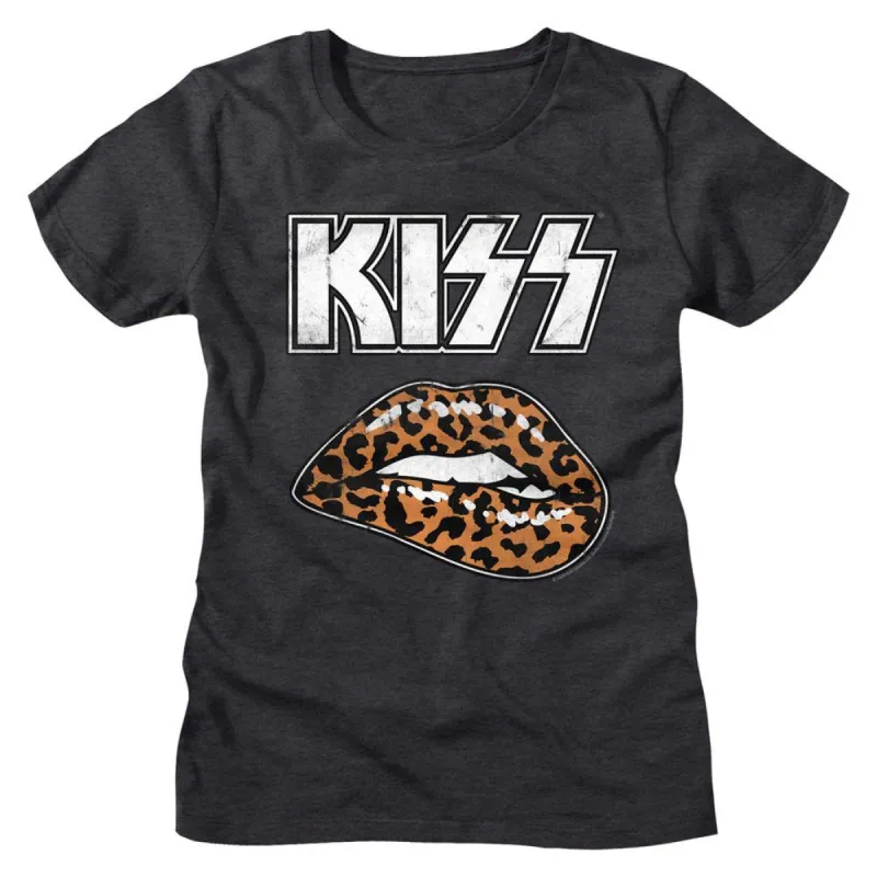 Leopard Lip Junior Top sold by Rockabilia