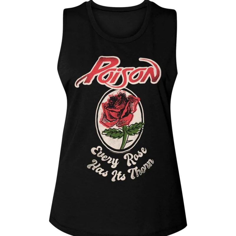 Every Rose Womens Tank sold by Rockabilia