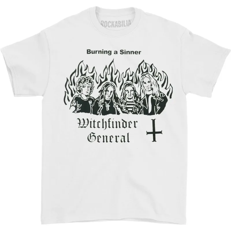 Burn a Witch T-shirt sold by Rockabilia