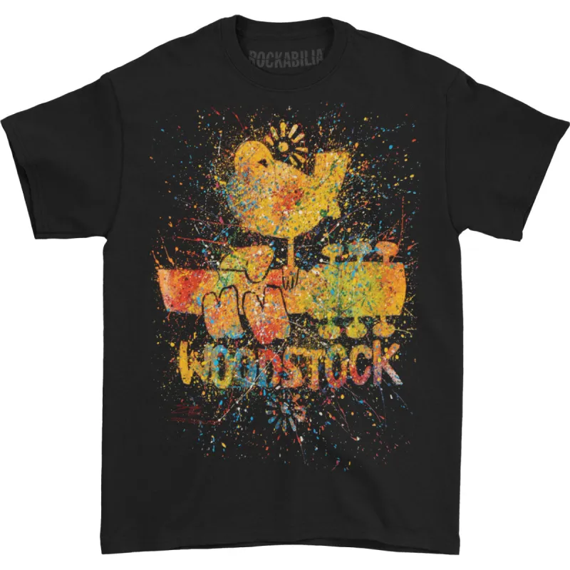 Stephen Fishwick Men's "Woodstock" T-shirt sold by Rockabilia