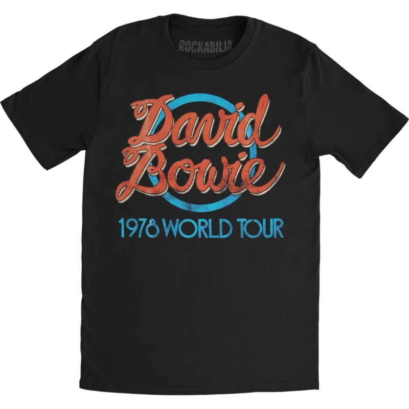 1978 World Tour Slim Fit T-shirt sold by Rockabilia