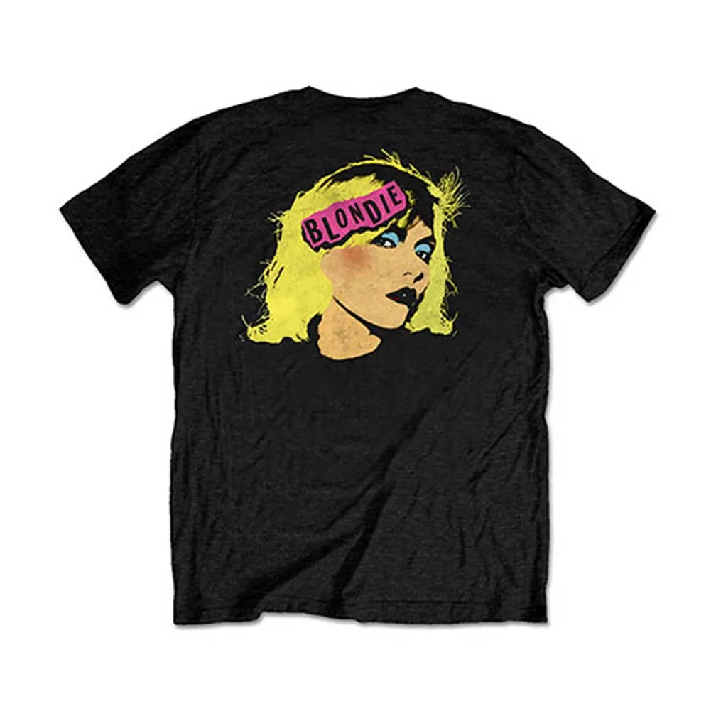 Punk Logo (Back Print/Retail Pack) Slim Fit T-shirt sold by Rockabilia product image thumbnail 2