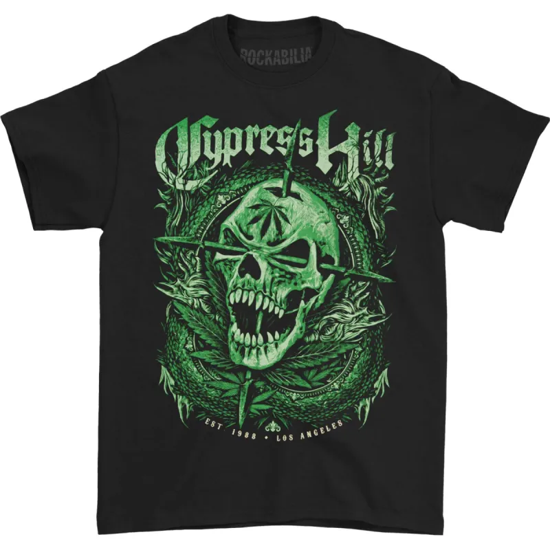 2018 Green Skull T-shirt sold by Rockabilia