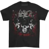 Triple Skull T-shirt sold by Rockabilia