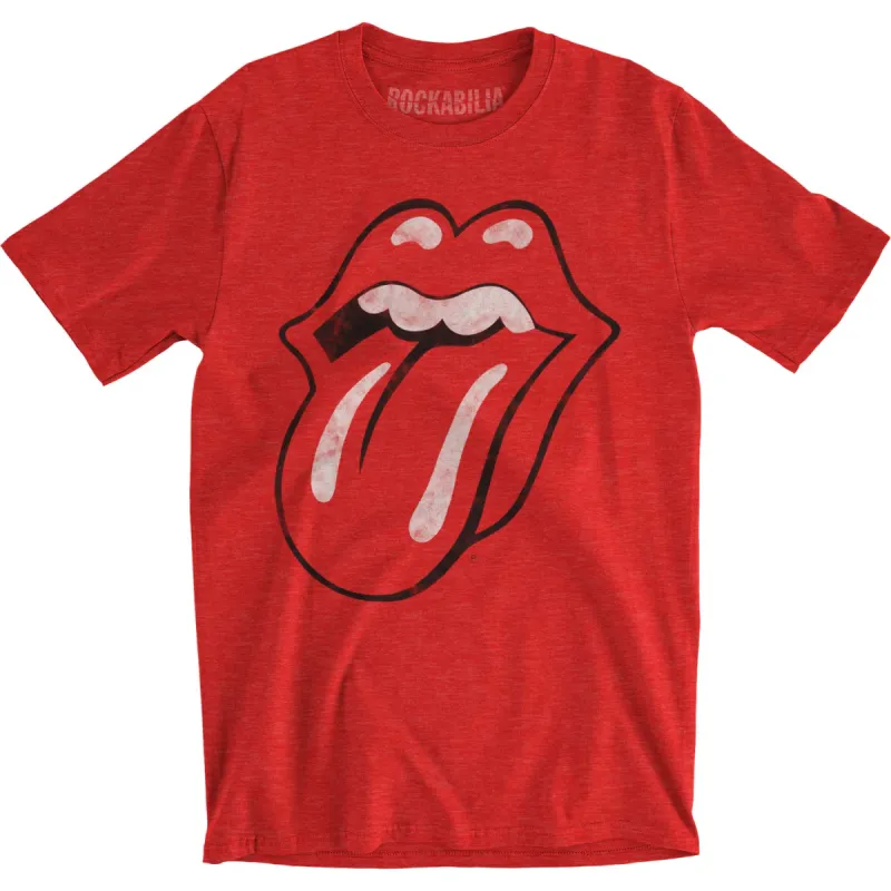 Red Tongue Slim Fit T-shirt sold by Rockabilia