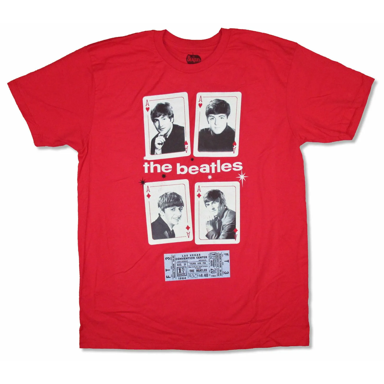 Las Vegas Cards Ticket T-shirt sold by Rockabilia